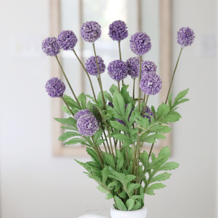 Mini Allium Bush 22"