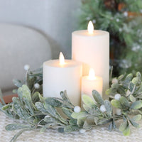 Mistletoe White Berry Wreath Collection