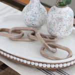 Wood Chain Links Natural