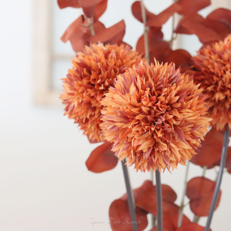 Allium Stem 26" Orange