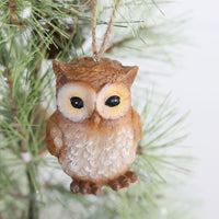 Resin Owl Ornament