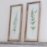 Glass Framed Papyrus Fern Print
