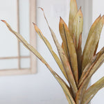 Light Yellow Pineapple Leaves Stem 38"