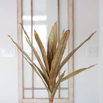 Light Yellow Pineapple Leaves Stem 38"