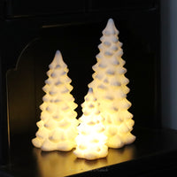 White Porcelain LED Tree