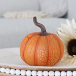 Crackle Resin Pumpkin