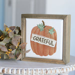 Pumpkin Tile Sign