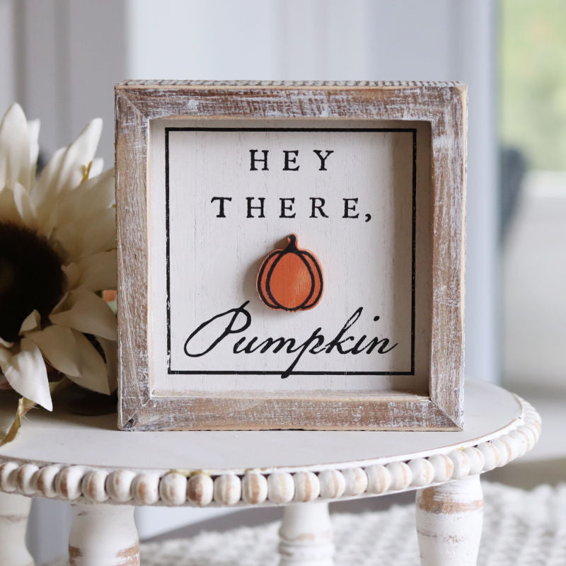 Reversible Tomb and Pumpkin Sign
