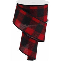Buffalo Check Fuzzy Ribbon