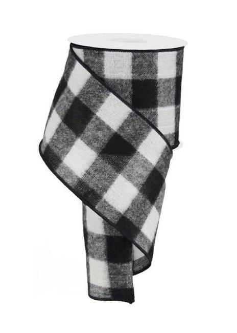 Buffalo Check Fuzzy Ribbon