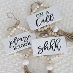 Kind Reminder Hanging Signs