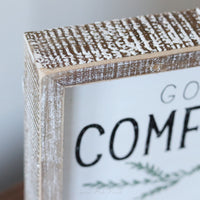 Rustic Christmas Wood Framed Wall Art