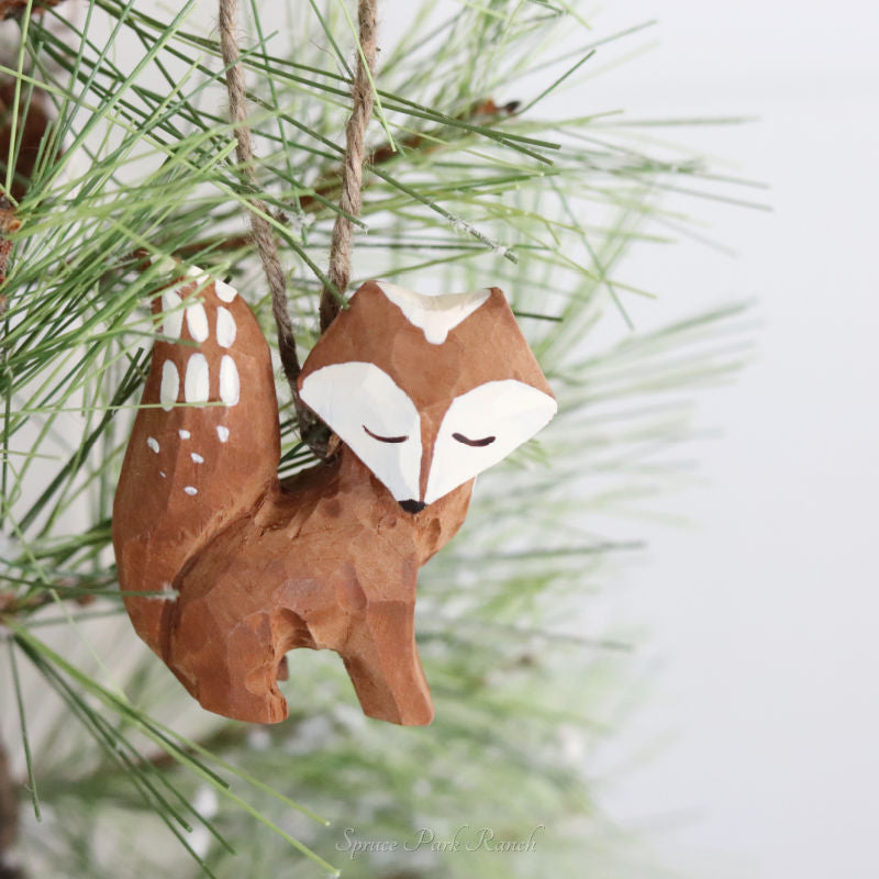 Scandi Wood Forest Small Animal Ornament
