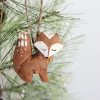 Scandi Wood Forest Small Animal Ornament