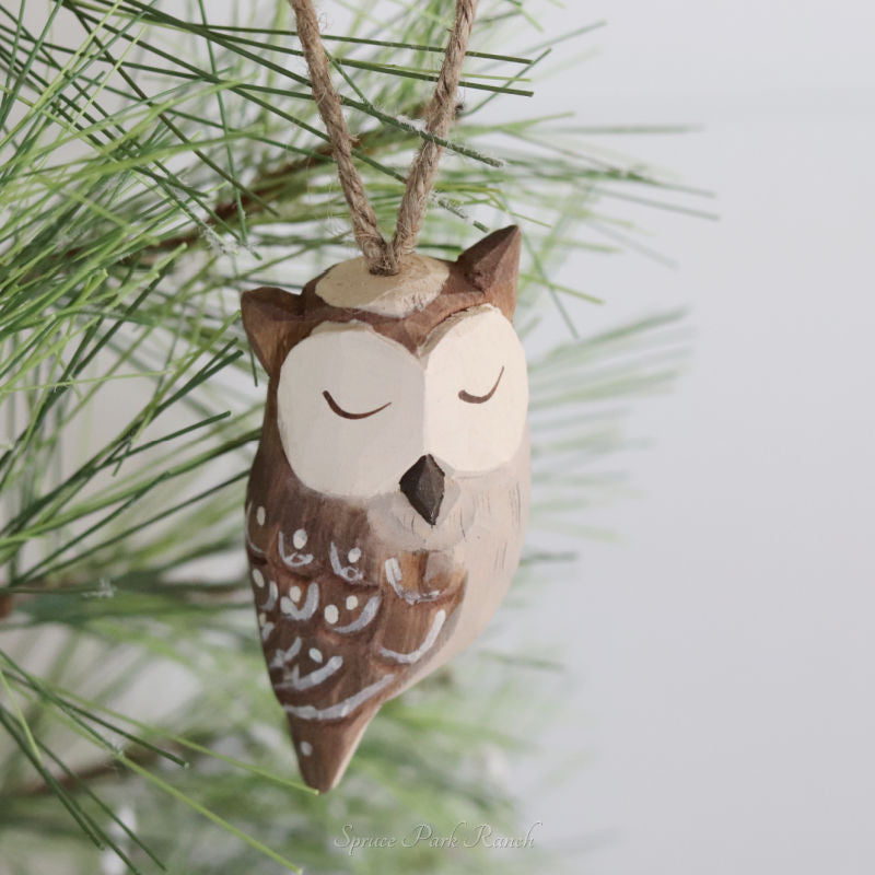 Scandi Wood Forest Small Animal Ornament