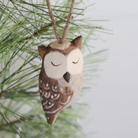 Scandi Wood Forest Small Animal Ornament