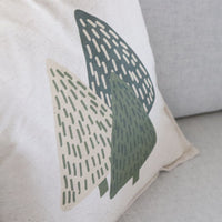 Evergreen Scandi Tree Pillow