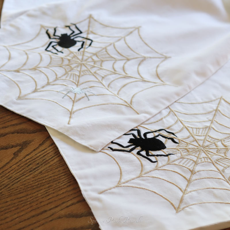 Spiderweb Table Runner