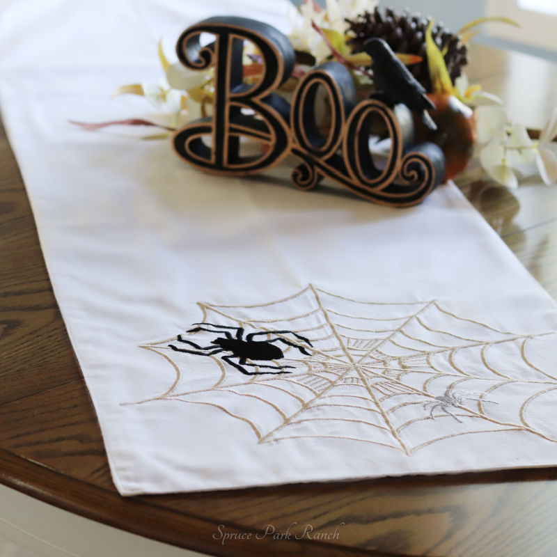 Spiderweb Table Runner