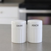 Stoneware Salt & Pepper Set