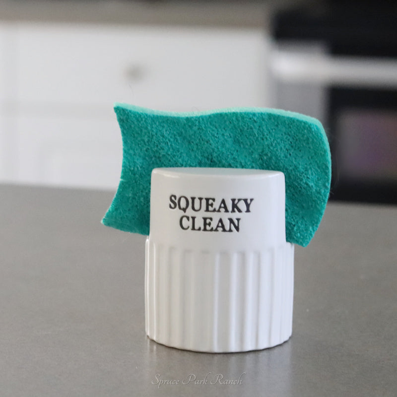 Stoneware Sponge Holder