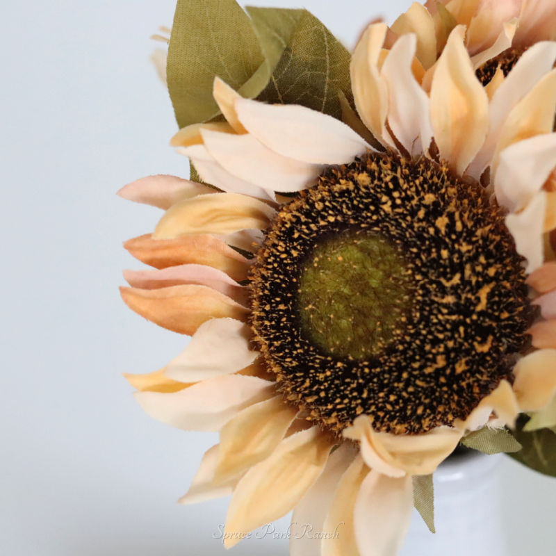 Three Tone Sunflower Bundle 13"