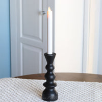 Breggo Black Taper Candle Holder