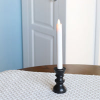 Breggo Black Taper Candle Holder