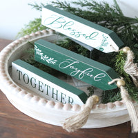 Tassel Wood Block Sign