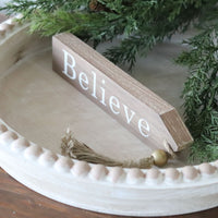 Tassel Wood Block Sign