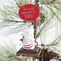 Toasted S'Mores Baking Ornament