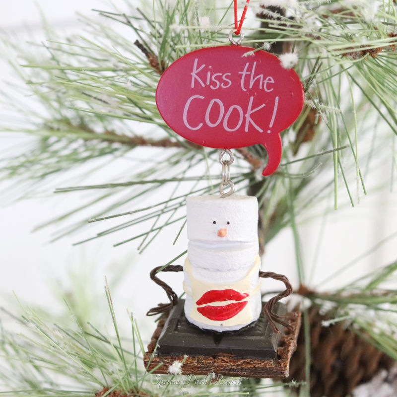 Toasted S'Mores Baking Ornament