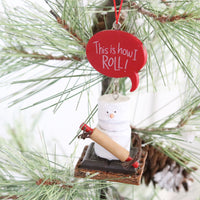 Toasted S'Mores Baking Ornament
