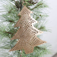 Laser Cut Tree Ornament