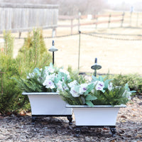 Metal Tub Planter