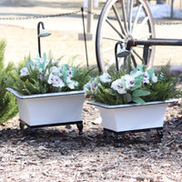 Metal Tub Planter