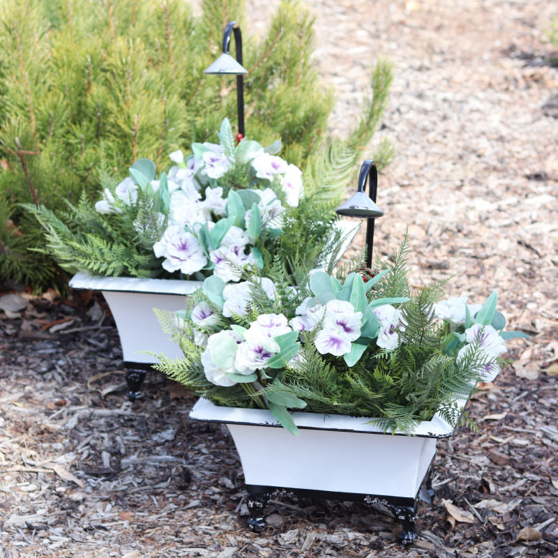 Metal Tub Planter