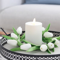 Tulip Real Touch Candle Ring