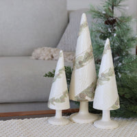 Wood Grain Resin Tree