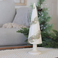 Wood Grain Resin Tree