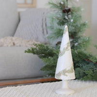 Wood Grain Resin Tree