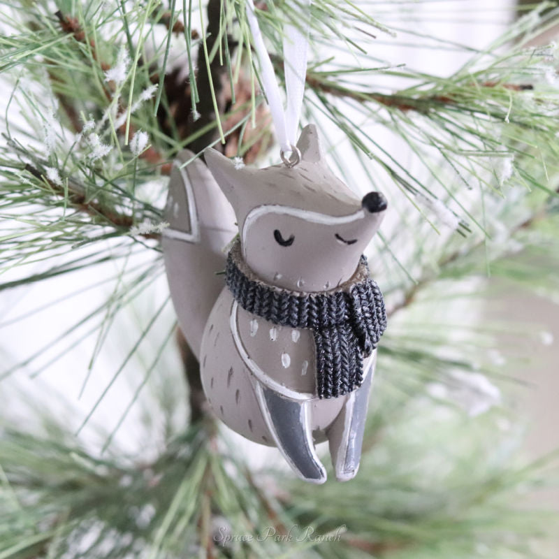 Scandi Woodland Animal Ornament