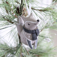 Scandi Woodland Animal Ornament