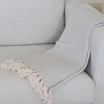 Shades of Grey Handwoven Throw