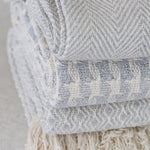 Shades of Grey Handwoven Throw