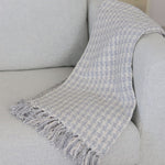 Shades of Grey Handwoven Throw