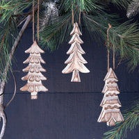 Mango Wood Tree Ornament
