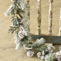 Winter Hollow Frosted Garland