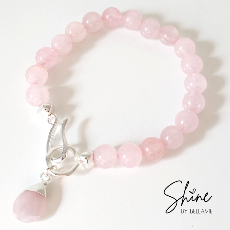 Emma Rose Quartz Bracelet