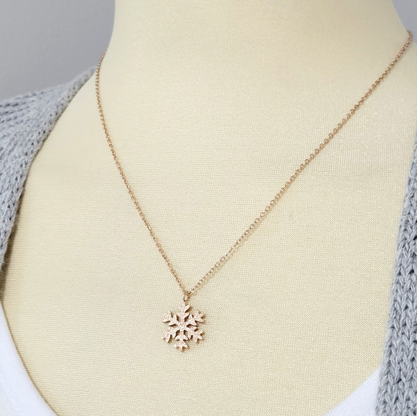Frost Snowflake Necklace